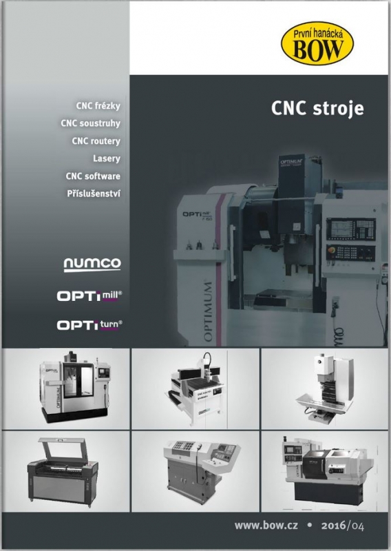 BOW katalog CNC strojů